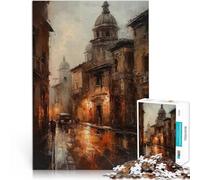 1000 Pieces Jigsaw Puzzles for teenagers Oil Painting of Rome Mustermontage Wanddekoration Einzigartige Geburtstags- und Weihnachtsgeschenke75x50cm