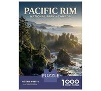 1000 Pieces Jigsaw Puzzles for Teenagers Pacific Rim National Park Canada Teenager Puzzles Brain Teaser Game A Work of Art Fun at Home Activities, 52x38cm/1000pcs