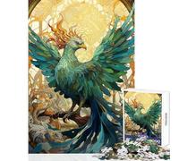 1000 Pieces Jigsaw Puzzles for Teenagers Phoenix Resurrected Relax Games Presents for Women Home Decoration Toys for Birthday, Chrismas (50X75cm)