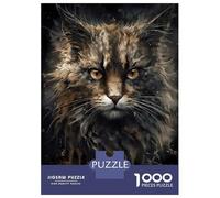 1000 Pieces Jigsaw Puzzles for Teenagers Ragdoll Cat Incredible Puzzles for Adults Relaxing Games Stress Reliever Fun at Home Activities, 52x38cm/1000pcs