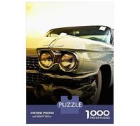 1000 Pieces Jigsaw Puzzles for Teenagers Rare Classic Cars Jigsaw Puzzle Relaxing Games Analysis And Logic Challenging Game Gifts 38x26cm/1000pcs