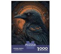 1000 Pieces Jigsaw Puzzles for Teenagers Raven Fairy Tale Jigsaw Puzzle Relaxing Games Analysis And Logic Challenging Game Gifts 38x26cm/1000pcs