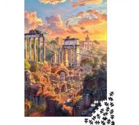 1000 Pieces Jigsaw Puzzles for Teenagers Rome The Eternal City Jigsaw Puzzle Relaxing Games Analysis And Logic Challenging Game Gifts 70x50cm/1000pcs