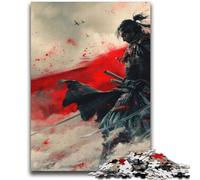 1000 Pieces Jigsaw Puzzles for Teenagers Samurai But Fun And Humorous Brain Teaser Game Gift For Birthdays 38x52cm