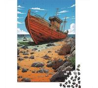 1000 Pieces Jigsaw Puzzles for Teenagers Shipwrecked Treasure Hunt Jigsaws for Adults Hands-on Game But Fun And Humorous Unique Birthday And Xmas Gifts 70x50cm/1000pcs