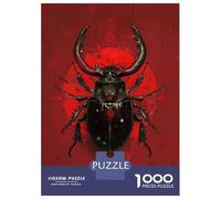 1000 Pieces Jigsaw Puzzles for Teenagers Stag Beetle Majesty Jigsaw Puzzle Relaxing Games Analysis And Logic Challenging Game Gifts 52x38cm/1000pcs