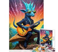 1000 Pieces Jigsaw Puzzles for Teenagers Steampunk Dino Rhythms Jigsaw 1000 Pieces Toy Wall Decor Great Gifts And Toys Improve Memory (38x52cm)