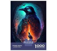1000 Pieces Jigsaw Puzzles for Teenagers Sweet Penguin Adult Puzzles Brain Teaser Game Difficult Hard Fun Activities at Home 52x38cm/1000pcs