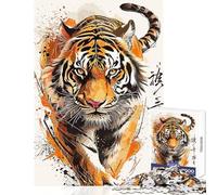 1000 Pieces Jigsaw Puzzles for Teenagers The Power of The Predator Fun Games Stress Reliever Educational Toy Enhance Love between Couples (50x75cm)