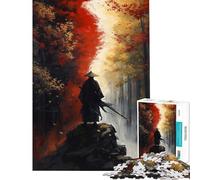 1000 Pieces Jigsaw Puzzles for Teenagers The Silent Ronin Toy Intellectual Game Relaxing Games Suitable for Couples Funny Gifts (size 38x52cm)