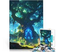 1000 Pieces Jigsaw Puzzles for teenagers Tree of Secrets Herausforderndes Spiel Geburtstagsgeschenk, Geschenke75x50cm