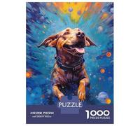 1000 Pieces Jigsaw Puzzles for Teenagers Underwater Dog 2 Jigsaw Relaxing Games Presents for Women Christmas Birthday Gifts 52x38cm/1000pcs