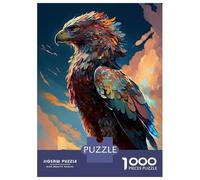1000 Pieces Jigsaw Puzzles for Teenagers Winged Guardian Griffin Adult Puzzles Brain Teaser Game Difficult Hard Fun Activities at Home 38x26cm/1000pcs