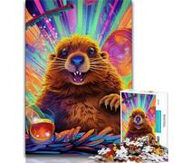 1000 Pieces Jigsaw Puzzles For Teens And Adults Animal Guinea Pigs Teenager Puzzles,Toys Educational Games Stress Relieving Unique Birthday And Gifts (size 75x50cm)