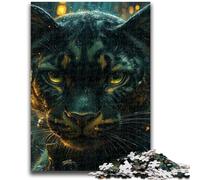 1000 Pieces Jigsaw Puzzles For Teens And Adults Animal Leopard Teenager Puzzles,Fun Present & Activity for Home,Toy for Rainy Days (26x38cm)