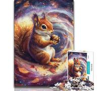 1000 Pieces Jigsaw Puzzles For Teens And Adults Animal Squirrel Teenager Puzzles,Fun Present & Activity for Home,Toy for Rainy Days 38x26cm
