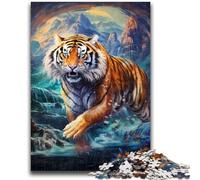 1000 Pieces Jigsaw Puzzles For Teens And Adults Animal Tigers Puzzles for Adults,deal As Gifts for The Whole Family for Ages 14+ (50x75cm)