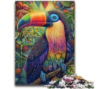 1000 Pieces Jigsaw Puzzles For Teens And Adults Animal Toucan Jigsaw,learning Educational Is Ideal As A Gift for The Whole Family (50x75cm)