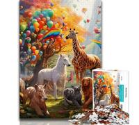1000 Pieces Jigsaw Puzzles For Teens And Adults Animal World Puzzles for Adults,deal As Gifts for The Whole Family for Ages 14+ 38x26cm