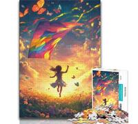 1000 Pieces Jigsaw Puzzles For Teens And Adults Anime Girl Puzzles,is Ideal As Gifts for The Whole Family for Age 14 (size 38x26cm)