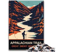 1000 Pieces Jigsaw Puzzles For Teens And Adults Appalachian Trail Educational Stress Relief Toy Parent-child Interaction for And Age 14 (size 50x70cm)