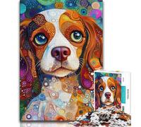 1000 Pieces Jigsaw Puzzles For Teens And Adults Art Dog Puzzles,is Ideal As Gifts for The Whole Family for Age 14 (size 38x26cm)