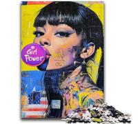 1000 Pieces Jigsaw Puzzles For Teens And Adults Artistic Woman Educational Family Game Is Ideal As Gifts for The Whole Family for 14+ 26x38cm