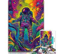 1000 Pieces Jigsaw Puzzles For Teens And Adults Astronaut Dream,Challenging Game Toys for Is Ideal As A Gift for The Whole Family (75x50cm)