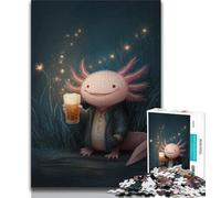 1000 Pieces Jigsaw Puzzles For Teens And Adults Axolotl 1000 Pieces for Adults,deal As Gifts for The Whole Family for Ages 14+ 75x50cm