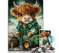 1000 Pieces Jigsaw Puzzles For Teens And Adults Baby Yak 1000 Pieces for Adults,deal As Gifts for The Whole Family for Ages 14+ 38x26cm