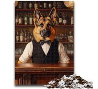 1000 Pieces Jigsaw Puzzles For Teens And Adults Bar Collie Adult Puzzles,Challenging Game Gifts for Is Ideal As A Gift for The Whole Family (26x38cm)