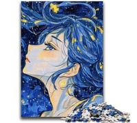 1000 Pieces Jigsaw Puzzles For Teens And Adults Beautiful Anime Goddess Teenager Puzzles,for Challenging Toy Game And Family Play (26x38cm)