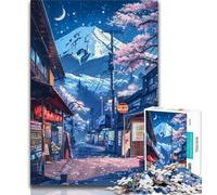 1000 Pieces Jigsaw Puzzles For Teens And Adults Beautiful Mount Fuji 1000 Pieces for Teenagers,Decompressing Intellectual Educational Toy Perfect Decoration 38x26cm