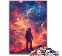 1000 Pieces Jigsaw Puzzles For Teens And Adults Beautiful Space Scene for Age 14+ Intellectual Game Christmas Birthday Gifts 26x38cm