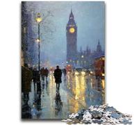 1000 Pieces Jigsaw Puzzles For Teens And Adults Big Ben, London for And 14 Years And over Interesting Stress Reduction Gifts for Friends And Family 50x75cm