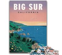 1000 Pieces Jigsaw Puzzles For Teens And Adults Big Sur Puzzles for Adults,deal As Gifts for The Whole Family for Ages 14+ (26x38cm)