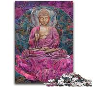 1000 Pieces Jigsaw Puzzles For Teens And Adults Buddha Statues Puzzles for Adults,Unique Birthday And Gifts for Age 14 Years Up (75x50cm)