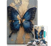 1000 Pieces Jigsaw Puzzles For Teens And Adults Butterfly Oil Painting 1000 Pieces for Adults,Stress Reliever Difficult Challenge Suitable for Desktop Decoration (size 75x50cm)