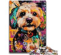 1000 Pieces Jigsaw Puzzles For Teens And Adults Cavapoo Dog Adult Puzzles,Challenging Game Gifts for Is Ideal As A Gift for The Whole Family (26x38cm)