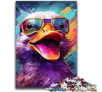 1000 Pieces Jigsaw Puzzles For Teens And Adults Colorful Duck 1000 Pieces for Adults,Educational Games DIY Toys Great Gifts And Toys (26x38cm)