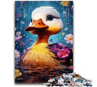 1000 Pieces Jigsaw Puzzles For Teens And Adults Colorful Duck Flowers 1000 Pieces for Adults,Educational Games DIY Toys Great Gifts And Toys (26x38cm)