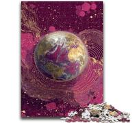 1000 Pieces Jigsaw Puzzles For Teens And Adults Colorful Earth Art Toys Educational Games Stress Relieving Unique Home Decor And Gifts 50x75cm