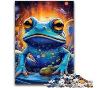 1000 Pieces Jigsaw Puzzles For Teens And Adults Colorful Tree Frogs Puzzles,deal As Gifts for The Whole Family for Ages 14+ (38x26cm)