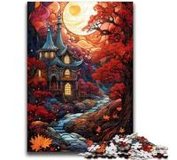1000 Pieces Jigsaw Puzzles For Teens And Adults Colourful Autumn Roads Puzzles for Adults,Challenging Difficult Deal As Gifts for The Whole Family (50x75cm)