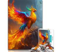 1000 Pieces Jigsaw Puzzles For Teens And Adults Colourful Phoenix Puzzles for Adults,Challenging Difficult Deal As Gifts for The Whole Family 75x50cm