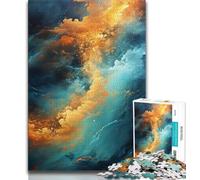1000 Pieces Jigsaw Puzzles For Teens And Adults Colourful Smoke Puzzles for Adults,deal As Gifts for The Whole Family for Ages 14+ 38x26cm