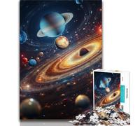 1000 Pieces Jigsaw Puzzles For Teens And Adults Colourful Universe Teenager Puzzles,Educational Stress Relief Toy Great Gifts And Toys (size 38x26cm)