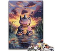 1000 Pieces Jigsaw Puzzles For Teens And Adults Cute Dinosaur Educational Family Game Is Ideal As Gifts for The Whole Family for 14+ 50x75cm