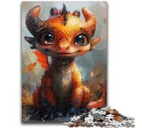 1000 Pieces Jigsaw Puzzles For Teens And Adults Cute Dragon Baby Adult Puzzles,learning Educational for Is Ideal As A Gift for The Whole Family (50x75cm)