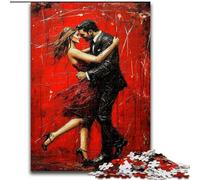 1000 Pieces Jigsaw Puzzles For Teens And Adults Dancing Couple, for Age 14 Years And over Home Decor As A Gift for The Whole Family And Friends (Size 26x38cm)